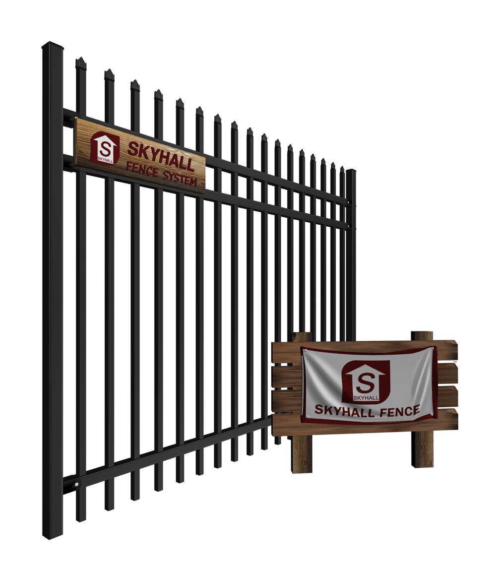 Steel Picket Fence