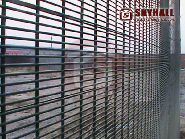 powder coated 358 wire mesh fence