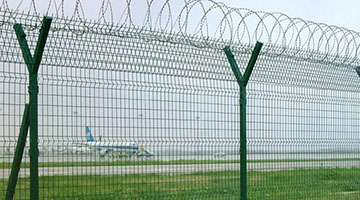 airport fence high deterent force