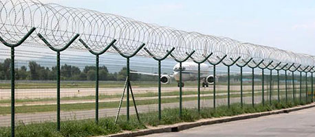 airport high security fence