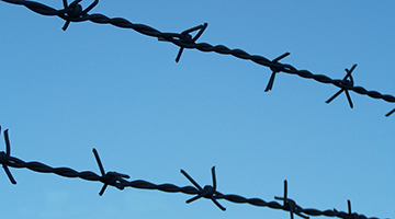 barbed wire fencing high security