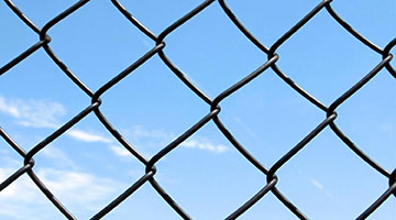 chain link fences diamond mesh