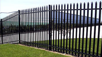 steel palisade fencing decorative