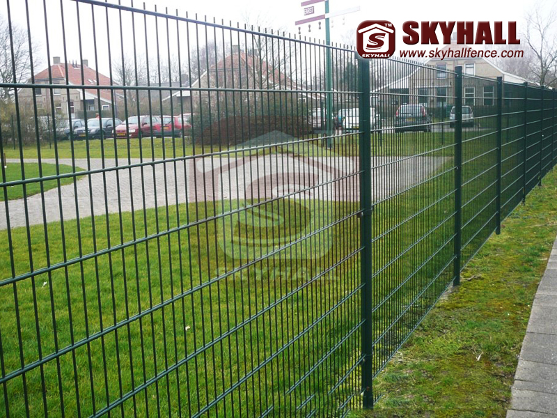 double wire security fence