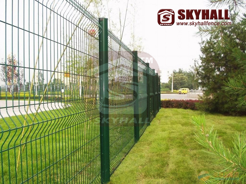 welded wire mesh panel fencing