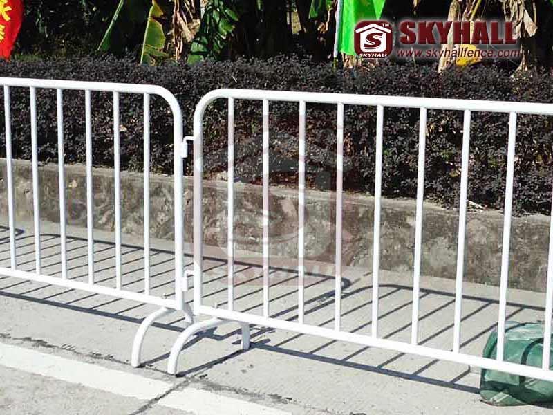 steel barricades