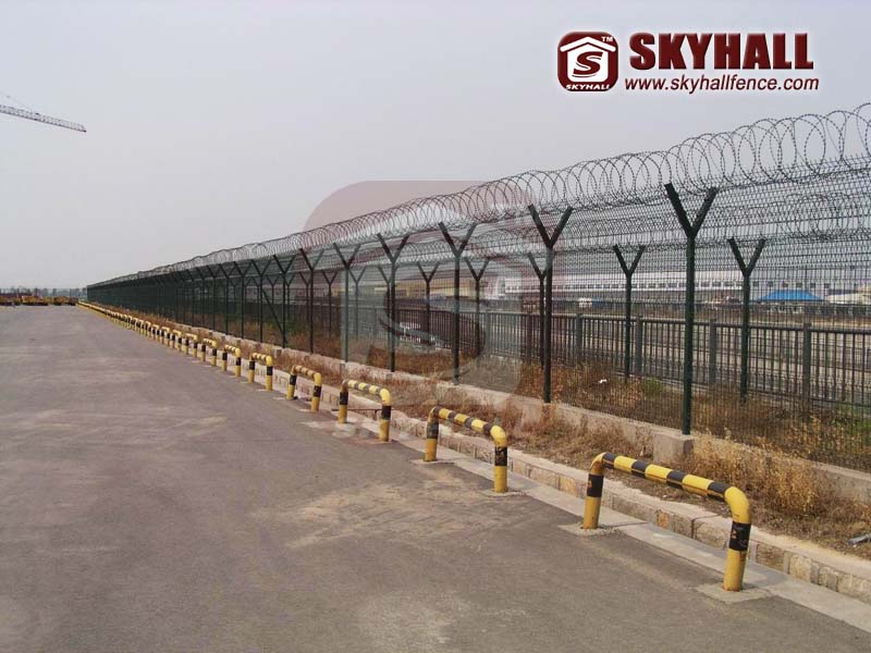 airport high security mesh fencing