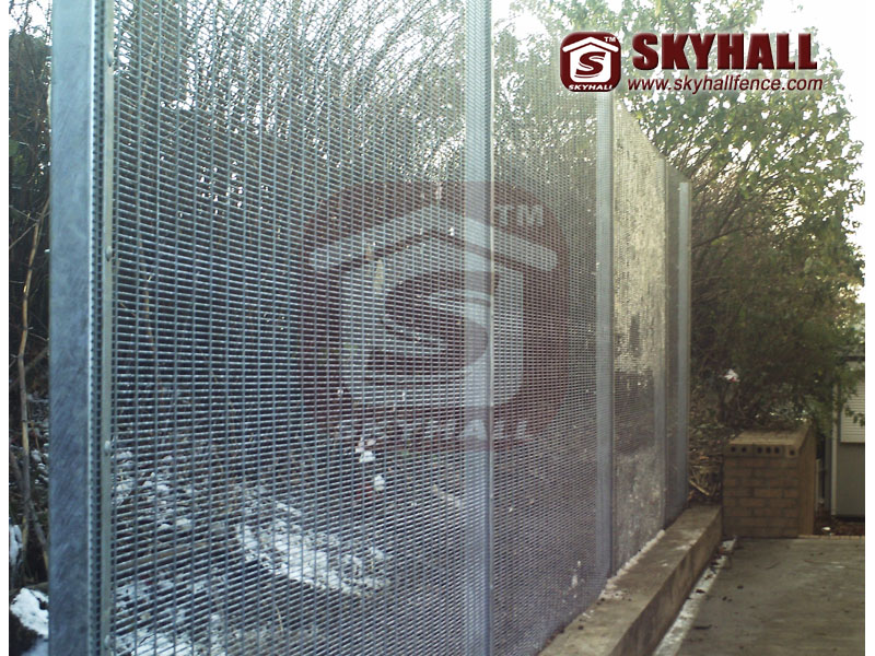 anti climb high security welded wire mesh fence