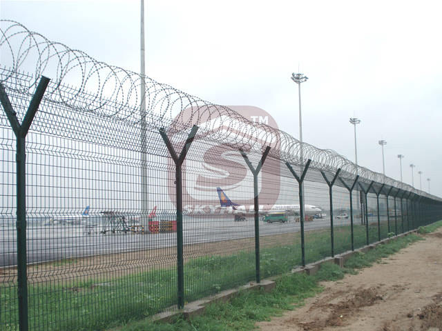 Airport Perimeter Security Fencing