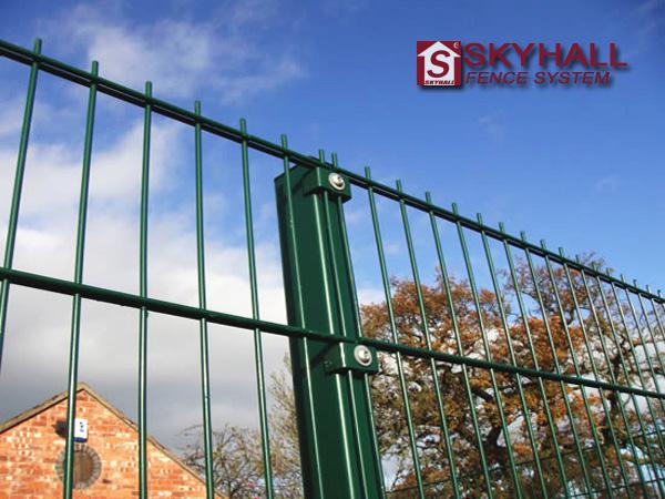 double wire welded mesh fencing panels